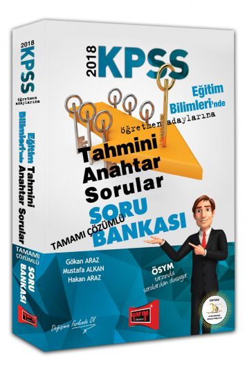 Yargı 2018 KPSS Eğitim Bilimleri Tahmini Anahtar Sorular Soru Bankası Çözümlü Yargı Yayınları