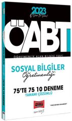 Yargı 2023 ÖABT Sosyal Bilgiler Öğretmenliği 75 te 75 10 Deneme Çözümlü Yargı Yayınları