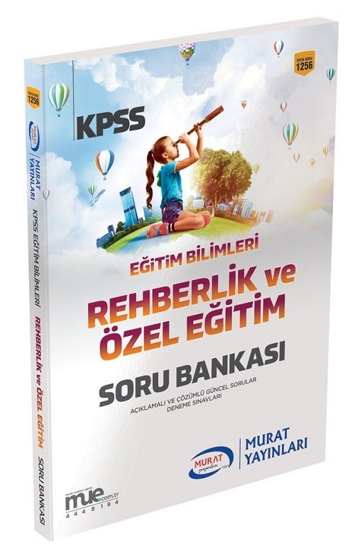 Murat KPSS Eğitim Bilimleri Rehberlik ve Özel Eğitim Soru Bankası Çözümlü Murat Yayınları