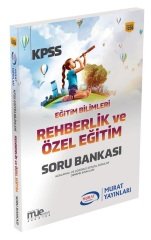 Murat KPSS Eğitim Bilimleri Rehberlik ve Özel Eğitim Soru Bankası Çözümlü Murat Yayınları