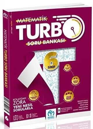 Model 6. Sınıf Matematik Turbo Soru Bankası Model Eğitim Yayınları