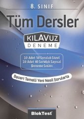 Blok Test 8. Sınıf Tüm Dersler Kılavuz Deneme Blok Test Yayınları