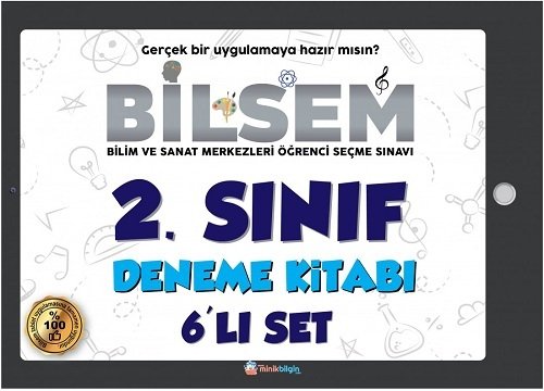 Sıfırbir 2. Sınıf Bilsem Deneme Kitabı 6 lı Set Sıfırbir Yayınları