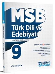 Eğitim Vadisi 9. Sınıf Türk Dili ve Edebiyatı MSB Modüler Soru Bankası Video Çözümlü Eğitim Vadisi Yayınları