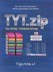 Test Okul YKS TYT Eşit Ağırlık-Sözel ZİP Tekrar Kitabı Test Okul Yayınları