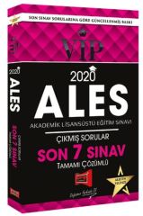 Yargı 2020 ALES VIP Çıkmış Sorular Son 7 Sınav Çözümlü Yargı Yayınları