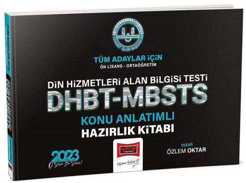 Yargı 2023 DHBT MBSTS Konu Anlatımlı Hazırlık Kitabı - Özlem Oktar Yargı Yayınları