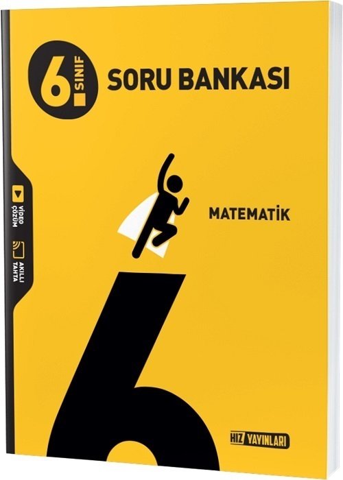 Hız Yayınları 6. Sınıf Matematik Soru Bankası Hız Yayınları