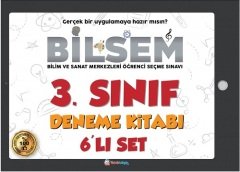 Sıfırbir 3. Sınıf Bilsem Deneme Kitabı 6 lı Set Sıfırbir Yayınları