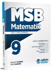 Eğitim Vadisi 9. Sınıf Matematik MSB Modüler Soru Bankası Video Çözümlü Eğitim Vadisi Yayınları