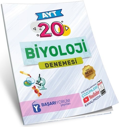 Başarıyorum YKS AYT Biyoloji 20 Deneme Başarıyorum Yayınları