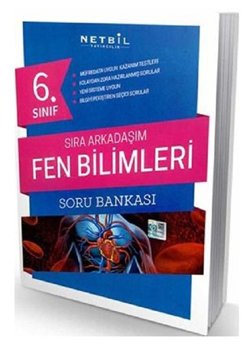 SÜPER FİYAT - Bilfen Netbil 6. Sınıf Fen Bilimleri Sıra Arkadaşım Soru Bankası Bilfen Netbil Yayınları