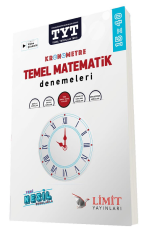 Limit YKS TYT Kronometre Temel Matematik 15x40 Deneme Sınavları Limit Yayınları