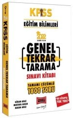 Yargı 2022 KPSS Eğitim Bilimleri Genel Tekrar Tarama Soru Bankası Çözümlü Yargı Yayınları