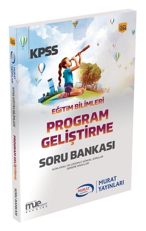 Murat KPSS Eğitim Bilimleri Program Geliştirme Soru Bankası Çözümlü Murat Yayınları