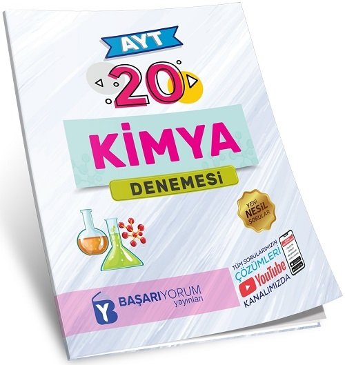 Başarıyorum YKS AYT Kimya 20 Deneme Başarıyorum Yayınları