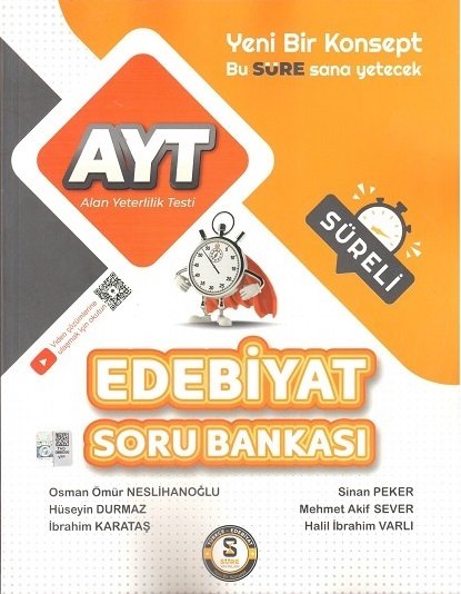 Süre YKS AYT Edebiyat Süreli Soru Bankası Süre Yayınları