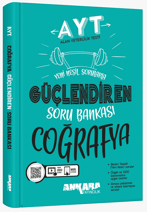 Ankara Yayıncılık YKS AYT Coğrafya Güçlendiren Soru Bankası Ankara Yayıncılık