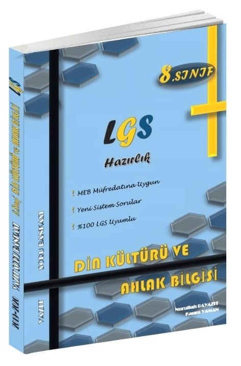 Modus 8. Sınıf LGS Din Kültürü ve Ahlak Bilgisi Yazıt Soru Bankası Modus Yayınları