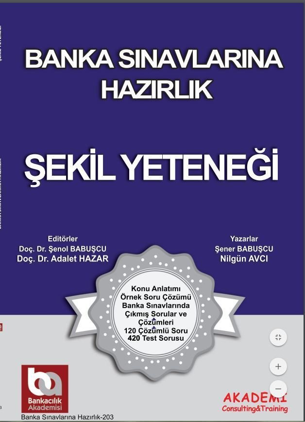 Akademi Banka Sınavları Şekil Yeteneği Akademi Consulting Yayınları