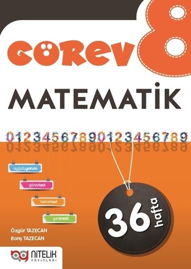 Nitelik 8. Sınıf Matematik Görev Çalışma Föyleri Nitelik Yayınları