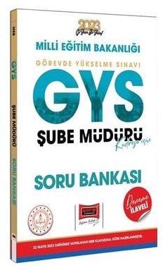 Yargı 2023 GYS MEB Milli Eğitim Bakanlığı Şube Müdürü Soru Bankası Görevde Yükselme Yargı Yayınları