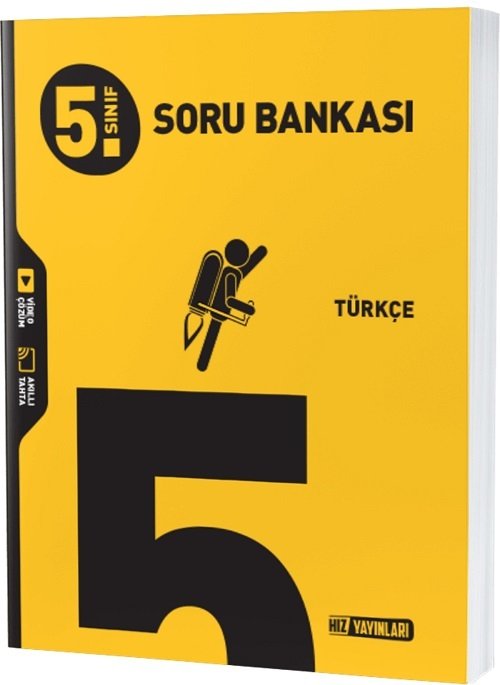 Hız Yayınları 5. Sınıf Türkçe Soru Bankası Hız Yayınları