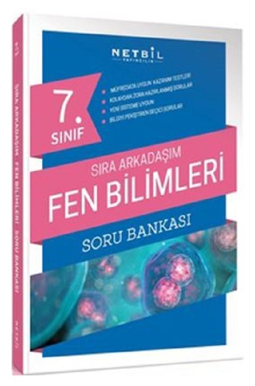 SÜPER FİYAT - Bilfen Netbil 7. Sınıf Fen Bilimleri Sıra Arkadaşım Soru Bankası Bilfen Netbil Yayınları