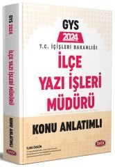 Data 2024 GYS İçişleri Bakanlığı İlçe Yazı İşleri Müdürü Konu Anlatımlı Hazırlık Kitabı Görevde Yükselme Data Yayınları