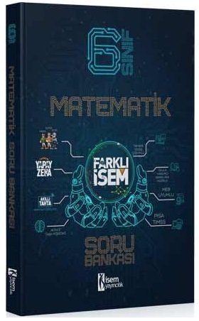 İsem 6. Sınıf Farklı İsem Matematik Soru Bankası İsem Yayıncılık