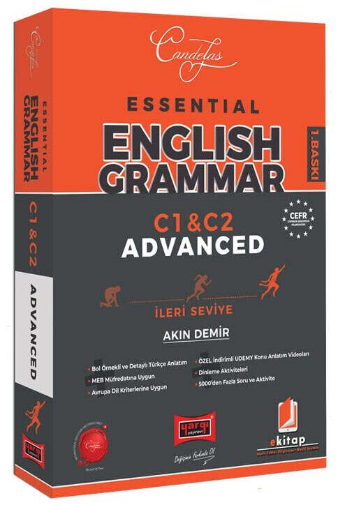 Yargı YDS Essential English Grammar C1 ve C2 Advanced İleri Seviye - Akın Demir Yargı Yayınları