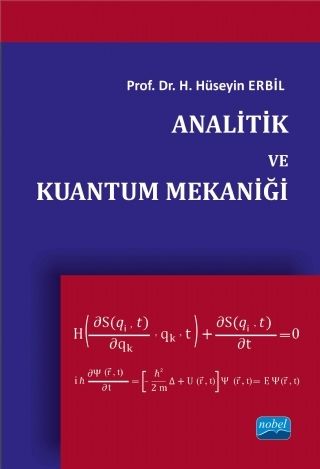 Nobel Analitik ve Kuantum Mekaniği - Hüseyin Erbil Nobel Akademi Yayınları