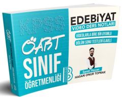 SÜPER FİYAT - Benim Hocam 2020 ÖABT Sınıf Öğretmenliği EDEBİYAT Video Ders Notları Benim Hocam Yayınları