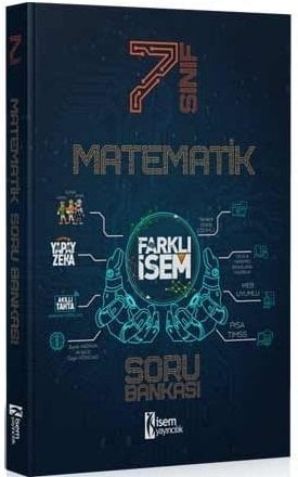 İsem 7. Sınıf Farklı İsem Matematik Soru Bankası İsem Yayıncılık