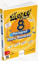 Günay 8. Sınıf Paragraf Keşfet Soru Bankası Günay Yayınları