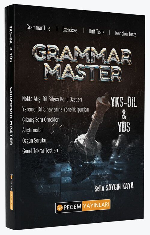 Pegem YKSDİL YDS Grammar Master Pegem Akademi Yayınları