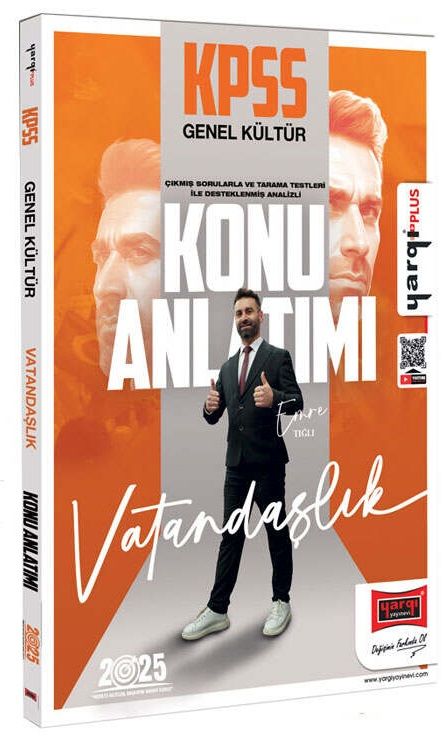 Yargı 2025 KPSS Vatandaşlık Konu Anlatımı - Emre Tığlı Yargı Yayınları