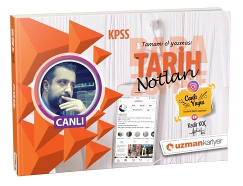 Uzman Kariyer 2019 KPSS Tarih Notları Tamamı El Yazması Uzman Kariyer Yayınları