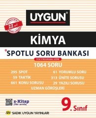 Sadık Uygun 9. Sınıf Kimya Spotlu Soru Bankası Sadık Uygun Yayınları