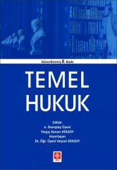 Ekin Temel Hukuk 8. Baskı - Veysel Atasoy Ekin Yayınları