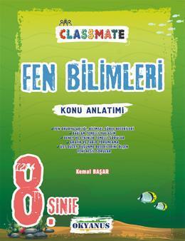 Okyanus 8. Sınıf Fen Bilimleri Classmate Konu Anlatımlı Okyanus Yayıncılık