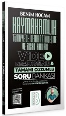 Benim Hocam Kaymakamlık Türkiye'de Demokratikleşme ve İnsan Hakları Video Ders Notları ve Soru Bankası - Alper Akçay Benim Hocam Yayınları