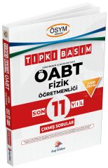 Dizgi Kitap ÖABT Fizik Öğretmenliği Çıkmış Sorular Son 11 Yıl Tıpkı Basım Dizgi Kitap Yayınları