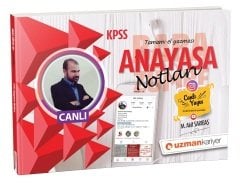 Uzman Kariyer 2019 KPSS Anayasa Notları Tamamı El Yazması Uzman Kariyer Yayınları