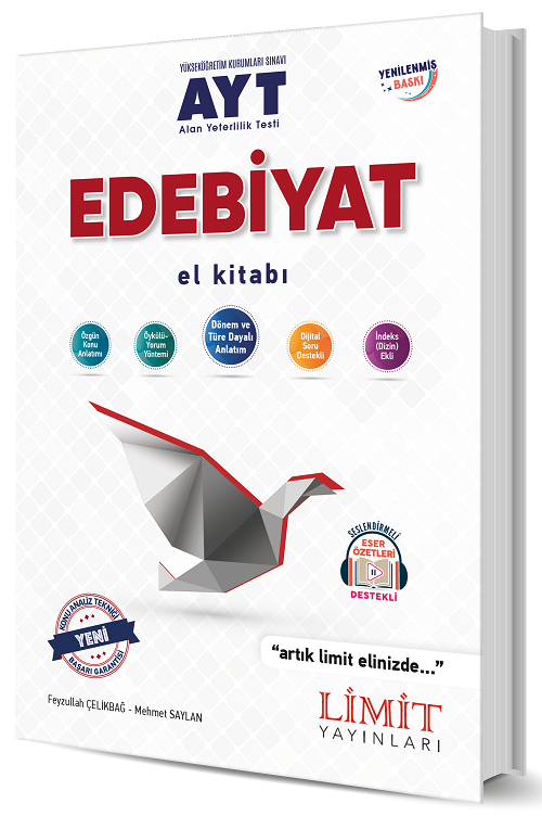 Limit YKS AYT Edebiyat El Kitabı Limit Yayınları