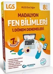 Gezegen 8. Sınıf LGS Fen Bilimleri 1. Dönem 7 Deneme Gezegen Yayınları