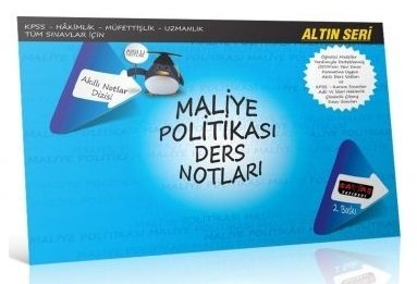 Savaş KPSS A Maliye Politikası Ders Notları Altın Seri Savaş Yayınları