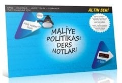 Savaş KPSS A Maliye Politikası Ders Notları Altın Seri Savaş Yayınları