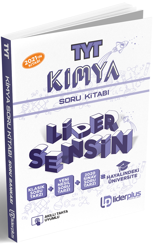 SÜPER FİYAT - Lider Plus 2021 YKS TYT Kimya Soru Bankası Lider Plus Yayınları