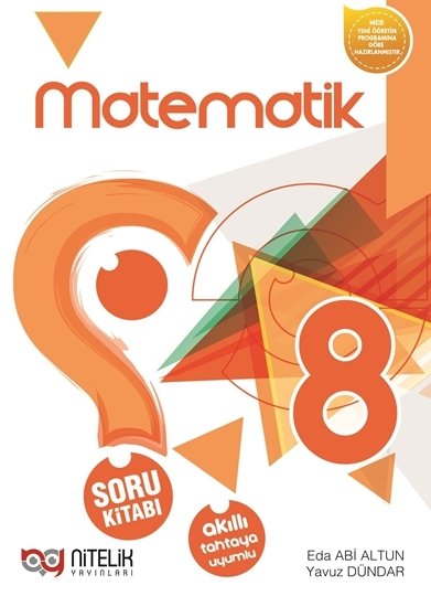 Nitelik 8. Sınıf Matematik Soru Kitabı Nitelik Yayınları